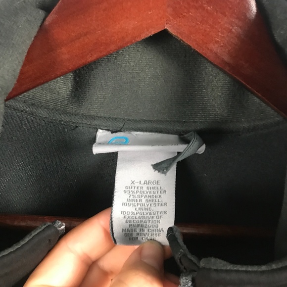 Free Country Black and Gray Soft Shell Jacket - Picture 3 of 5